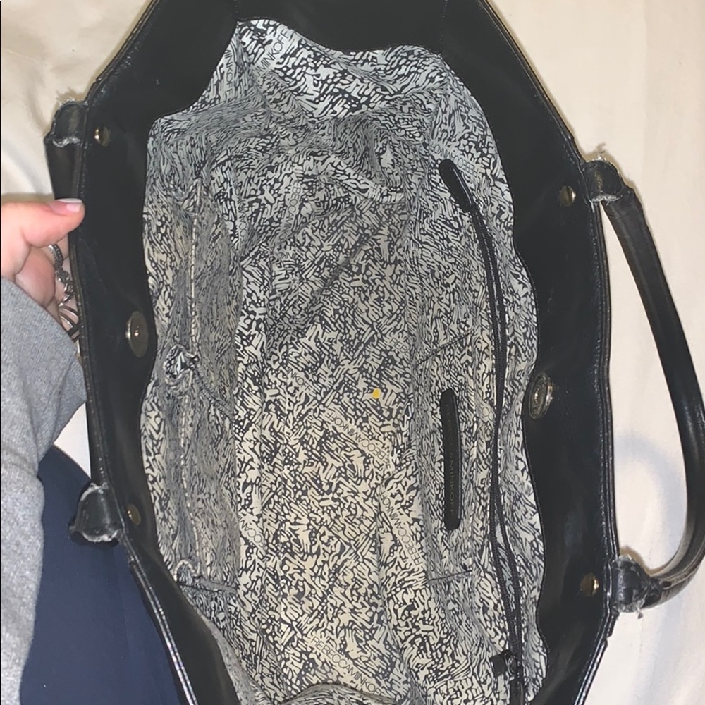 Black Rebecca Minkoff Leather Purse - Picture 3 of 4